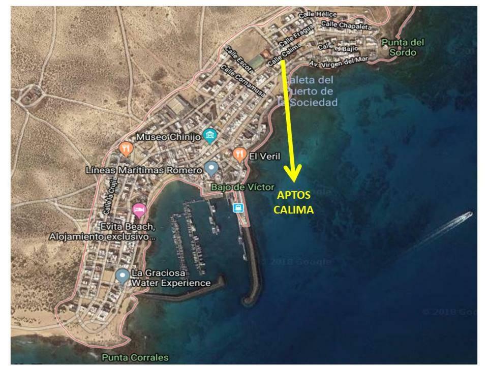 Calimas Apartment Caleta de Sebo Exterior photo